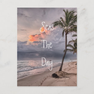 Seas The Day Postcard