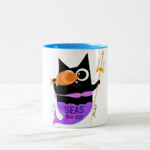 Seas the Day – Wanda the Cat Mug (11 oz.)