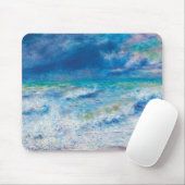 Seascape (1897) by Pierre-Auguste Renoir Mouse Pad (With Mouse)