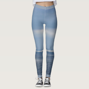 Seascape After Storm Leggings