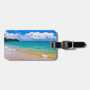 Seascape Along Hanalei Bay Luggage Tag