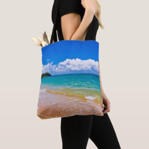 Seascape Along Hanalei Bay Tote Bag
