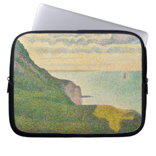 Seascape at Port-en-Bessin, Normandy, 1888 Laptop Sleeve