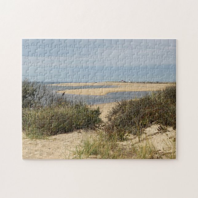 Seascape at Provincetown on Cape Cod Jigsaw Puzzle (Horizontal)