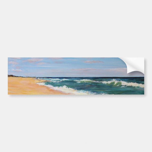 Seascape Bumper Sticker (Front)