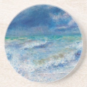 Seascape by Pierre-Auguste Renoir Fine Art Coaster