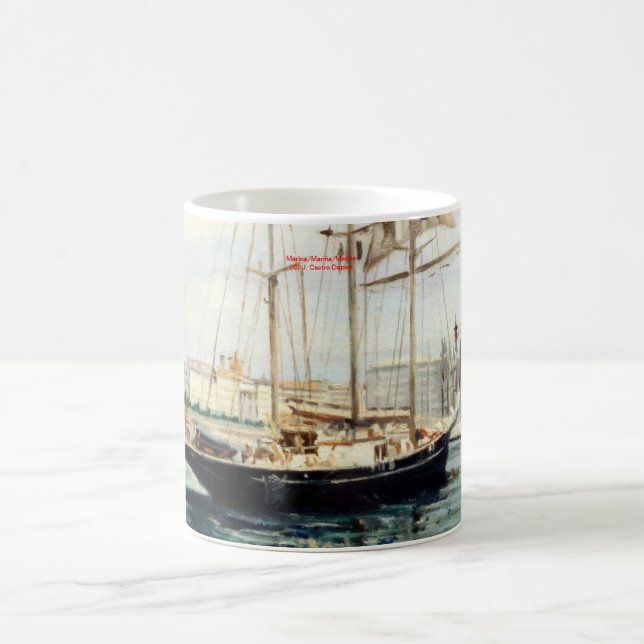 Seascape Coffee Mug (Center)