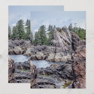 Seascape Crest Invitation