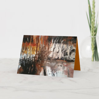 Seascape Greeting Card - The Finish