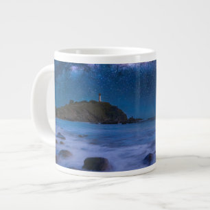 Seascape Lighthouse   Milky Way Lanta Island Krabi Large Coffee Mug