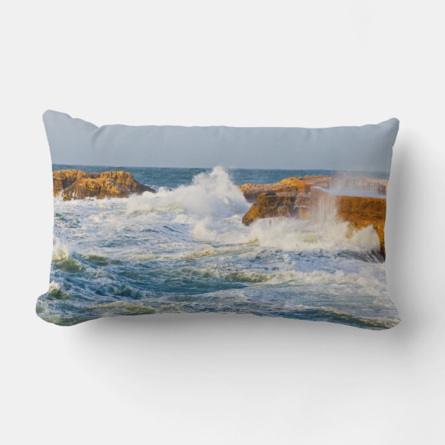 Seascape Lumbar Cushion (Front)