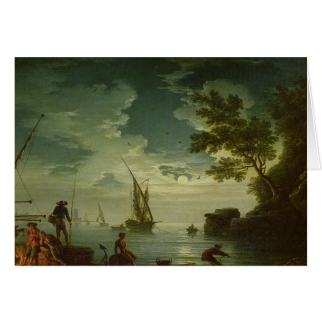Seascape, Moonlight, 1772 (Front Horizontal)