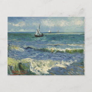 Seascape near Les Saintes-Maries-de-la-Mer Postcard