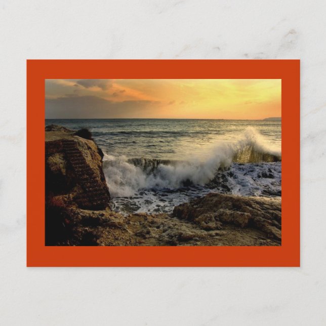 SEASCAPE ON A POSTCARD (Front)