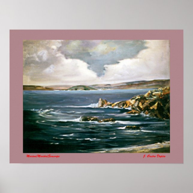 Seascape Poster (Front)