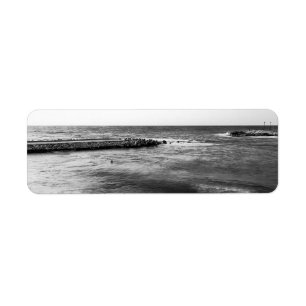 Seascape Return Address Label