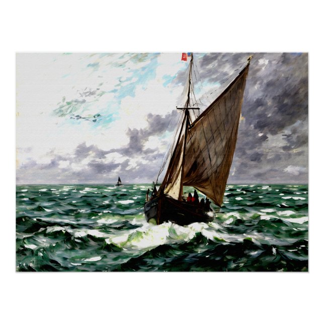 Seascape Storm Poster (Front)