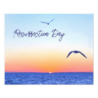 Seascape Sunrise Resurrection Day photo print