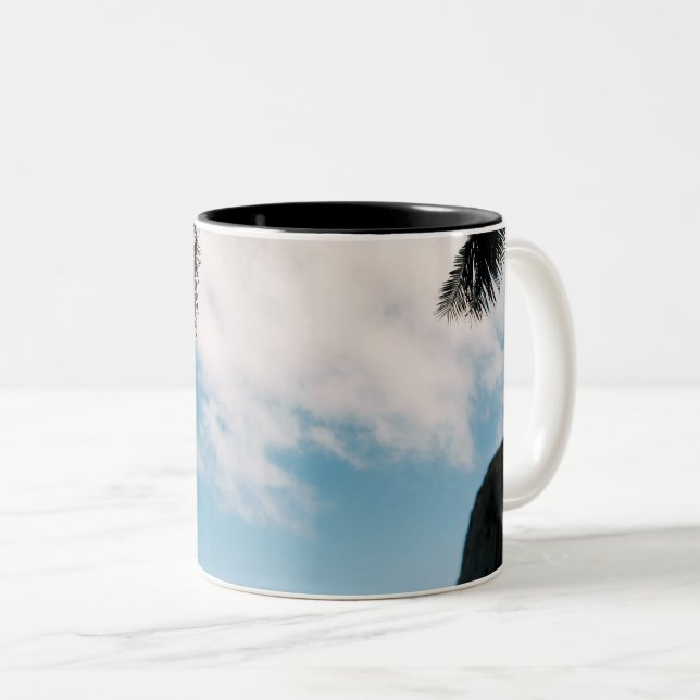 Seascape Two-Tone Coffee Mug (Front Right)