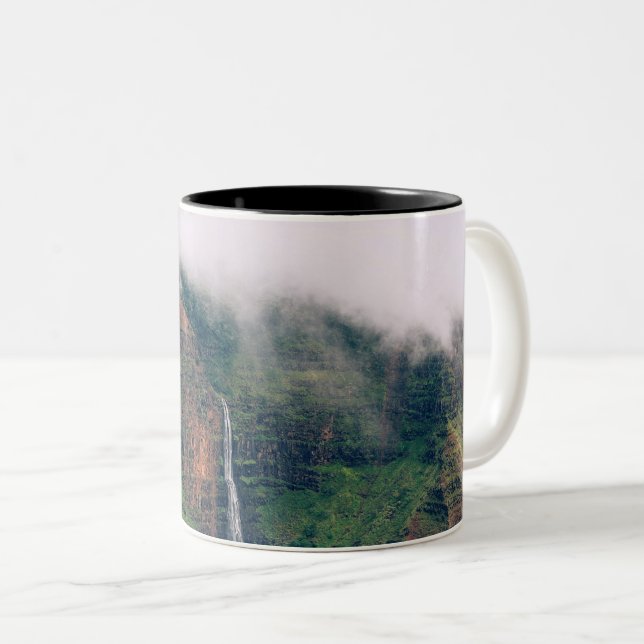 Seascape Two-Tone Coffee Mug (Front Right)