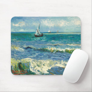 Seascape   Vincent Van Gogh Mouse Pad