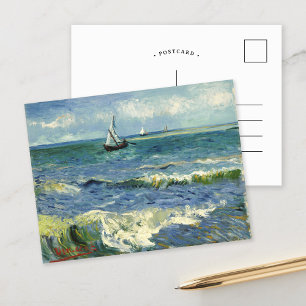 Seascape   Vincent van Gogh Postcard