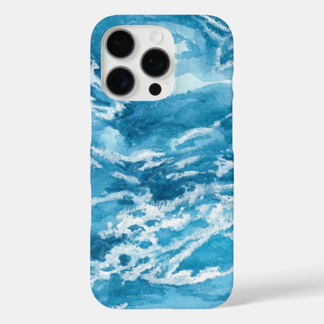  Seascape with Beach, Great Wave & Mount Sea Case (Back)