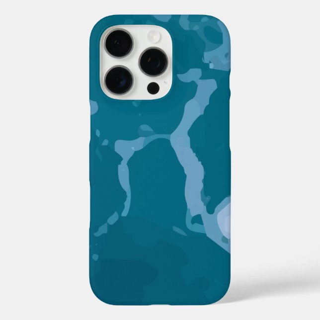  Seascape with Beach, Great Wave & Mount Sea Case (Back)