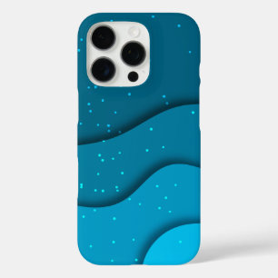 Seascape with Beach, Great Wave & Mount Sea Case