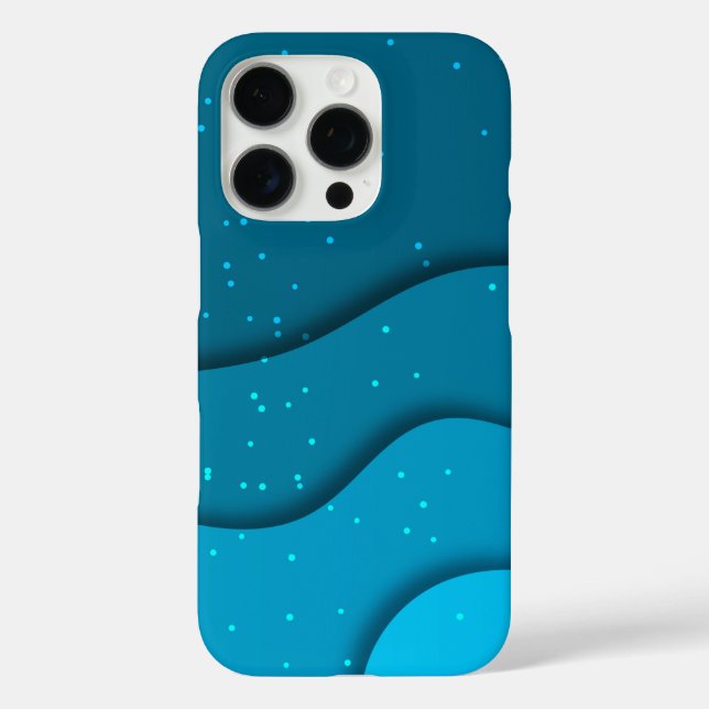  Seascape with Beach, Great Wave & Mount Sea Case (Back)