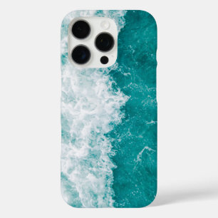 Seascape with Beach, Great Wave & Mount Sea Case