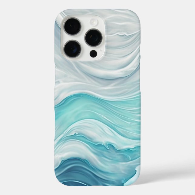 Seascape with Beach, Great Wave & Mount Sea Case (Back)