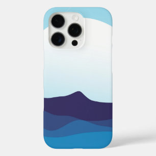 Seascape with Beach, Great Wave & Mount Sea Case