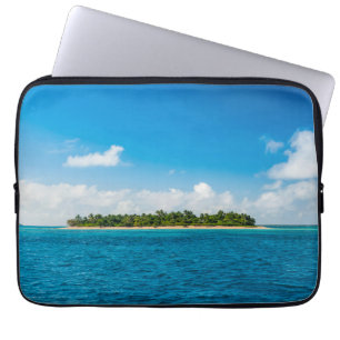Seascape With Little Island Laptop Sleeve