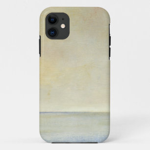 Seascape with Tranquil Orange Sunset iPhone 11 Case