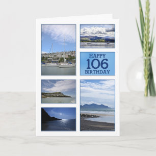 Seascapes 106th birthday card