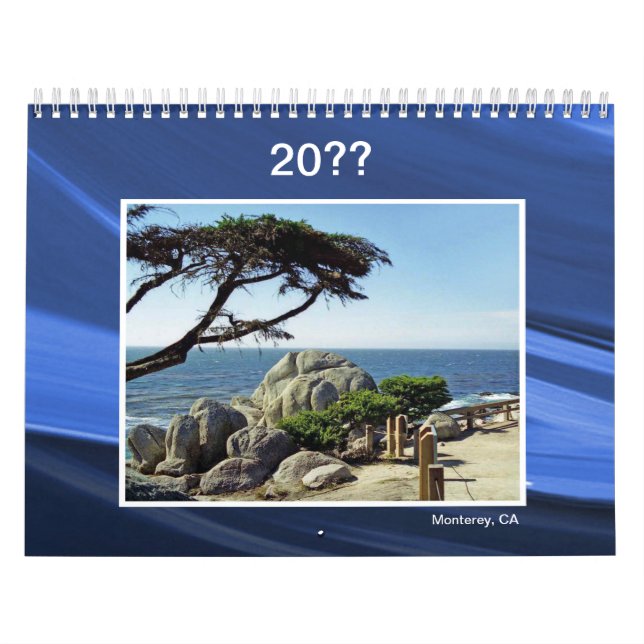 Seascapes from both U.S. Coasts landscapes Calendar (Cover)