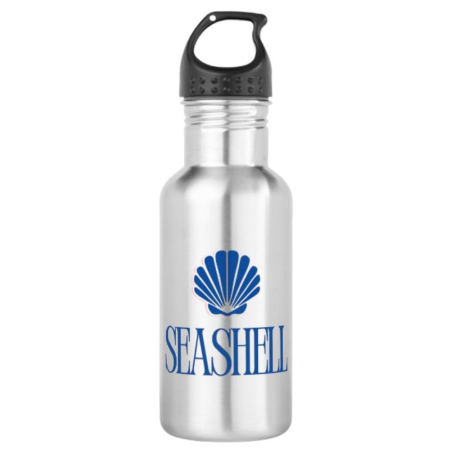 Seashell 532 Ml Water Bottle (Front)