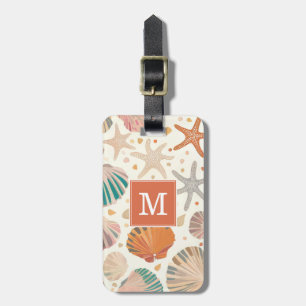 Seashell and Beach Luggage Tag