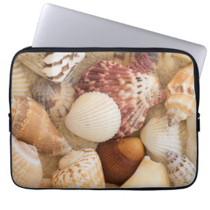 Seashell Arrangement Laptop Sleeve