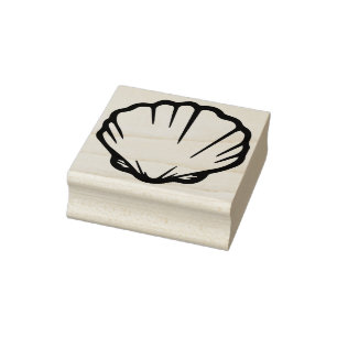 seashell art stamp