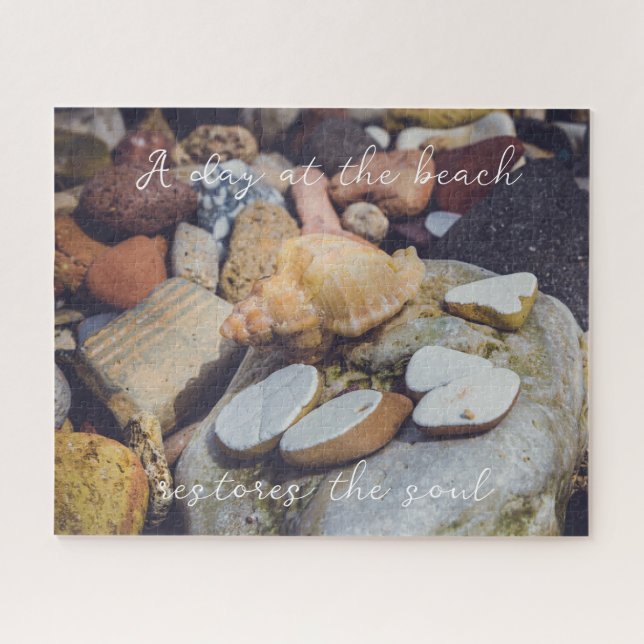 Seashell at the Seashore Jigsaw Puzzle (Horizontal)