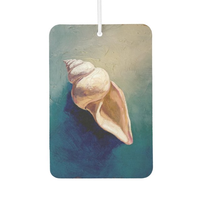 Seashell Car Air Freshener (Front)