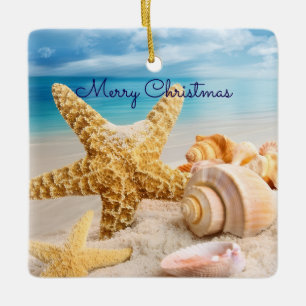 Seashell Christmas Ornament