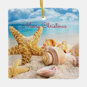 Seashell Christmas Ornament