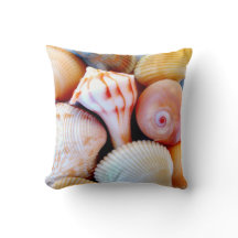 Seashell Collection Pillow