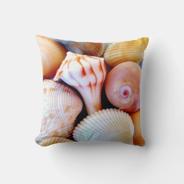 Seashell Collection Pillow (Front)