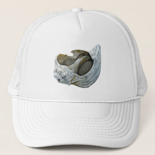 Seashell - Customise Choose your background colour Trucker Hat
