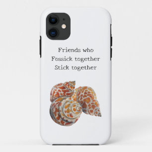 Seashell/Fossickers  iPhone 11 Case