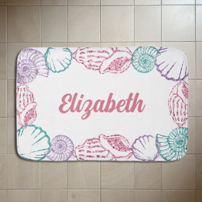 Seashell Girls Bath Mat (Creator Uploaded)